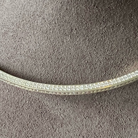 NWT Kendra Scott RARE & Retired Scottie Necklace Yellow Gold & Inlaid CZ’s GORG! - Picture 11 of 16